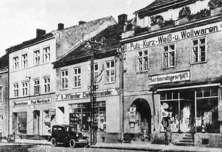 001 0003 Allenburg damals Ansicht vom Marktplatz 2