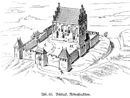 001 0021 Ein Wildhaus des Ritterordens Aus einer solchen Burg ist auch die Stadt Allenburg entstanden