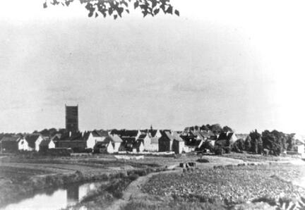 001 0059 Bei Hochwasser war Allenburg eine Halbinsel