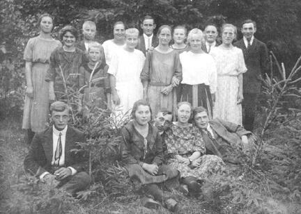 003 0008 Auerbach 1928 Gruppenaufnahme
