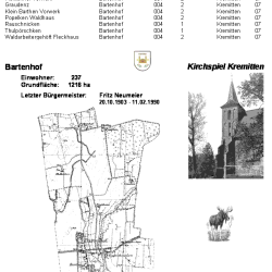 Bartenhof Gemeindedaten