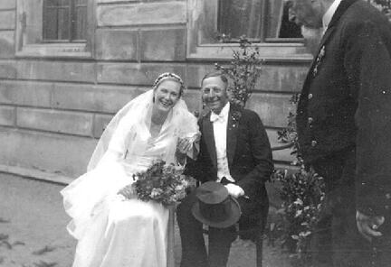011 0022 Hochzeit 1934 Oskar von Frantzius mit Marie Erika geb von Trotha