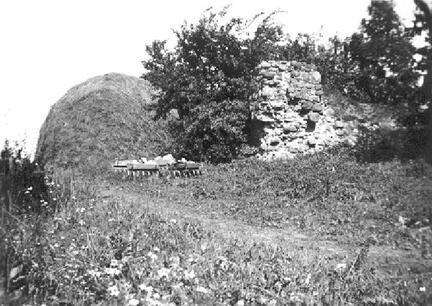 011 0051 An der Ruine der Ordensburg 1935