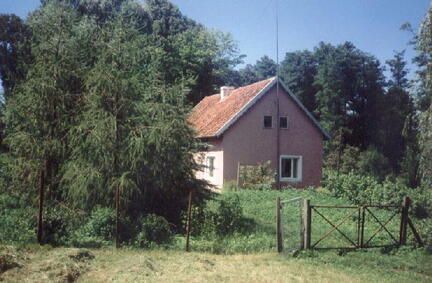012 1030 Ein in Eiserwagen neu erbautes Haus 1996