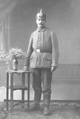 014 0006 Krugdorf Johann Weissfuss als Soldat im 1 Weltkrieg