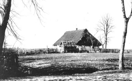 015 0001 Aus Balken gefuegtes Haus in Friedrichsdorf