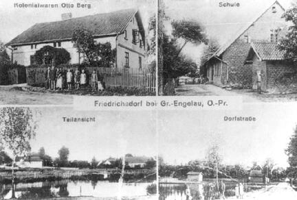 015 0009 Alte Ansichtskarte von Friedrichsdorf