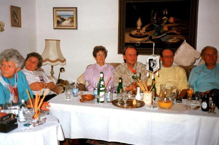 016 1027 Kleines Ostpreussentreffen in der Wohnung bei Elli Skupke im September 1993