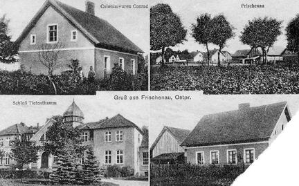 017 0052 Alte Ansichtskarte von Frischenau
