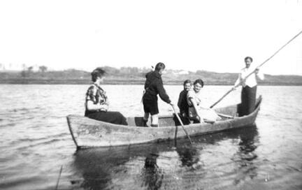 020 0041 Auf dem Grieger See in Dammkrug
