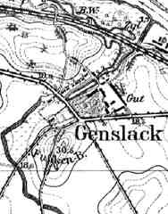021 0022 Ortsplan Genslack