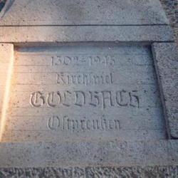 Goldbach Gedenkstein