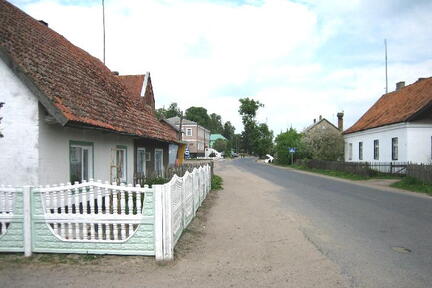 022 1415 Mai 2006 Dorfstrassenverlauf in Richtung Peterson