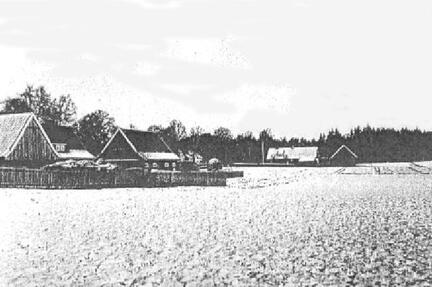 023 0052 Oberfoersterei im Winter 1941