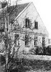 035 0028 Teilansicht der Schule in Gundau
