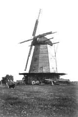040 0047 Die Windmuehle in Imten um 1935 36 Besitzer Klewitz