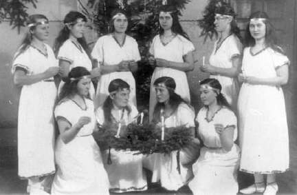 041 0033 Adventssingen im Jahre 1932