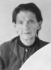 041 1001 Frau Emma Gueldenstern 65 Jahre drei Wochen vor ihrem Tod im Jahre 1946
