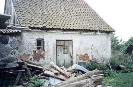 043 1024 Anbau der Wirtschaftskueche an das Wohnhaus von Fritz Bohlien im Jahre 1999