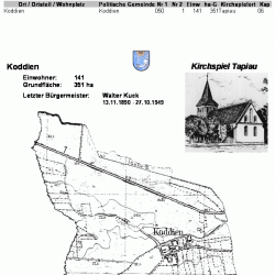 Koddien Gemeindedaten
