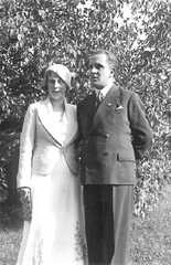 050 0023 Der aelteste Sohn der Familie Gudde aus Koddien Richard Gudde mit seiner Frau Lisa geb Mai aus Tapiau