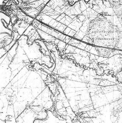 054 0008 Kartenausschnitt der Region Allenburg Neumuehl und Kortmedien
