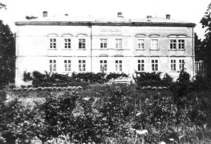 054 0009 Ansicht des Gutshaus Kortmedien von der Gartenseite