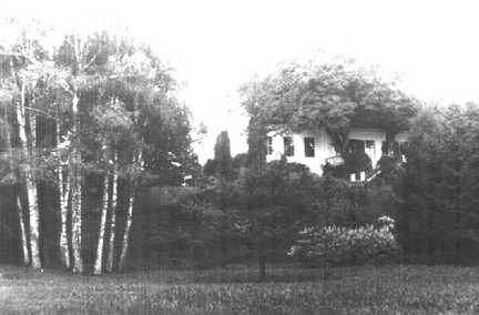 056 0002 Das Gutshaus Gross Kuglack von der Parkseite gesehen