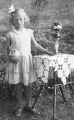 057 0044 Ortsteil Neu Ilischken Der 9 Geburtstag von Margarethe Marks am 17 Mai 1991