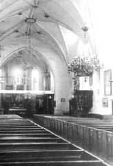 059 0029 Kirchenschiff und Kanzel in der Kirche Kremitten
