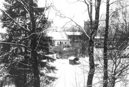 059 0052 Das Gut Langendorf im Winter