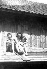 062 0047 Im Bild von links Guenter Thimm Marie Luise Walter und Margot Thimm