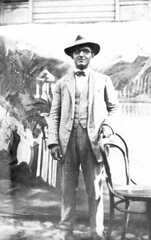 063 0018 Gustav Schulz aus Magotten im Jahre 1927 auf dem Pferdemarkt in Wehlau