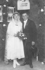 067 0042 Anna Hornung geb Wabbel und Bruno Hornung im Jahre 1931