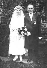 071 0052 Hochzeit in Paterswalde am 10 10 1924 Karl Weinberg und Maria geb Schwarm