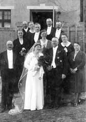 074 0047 Hochzeit 1934 von Onkel Alfred Lemke und Tante Trudchen