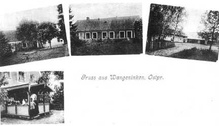 076 0037 Alte Postkarte von Wangeningen