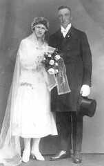 079 0002 Hochzeit Herta Werner aus Poppendorf und Albert Krueger