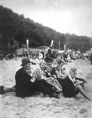 080 0055 Betriebsausflug an die Ostsee nach Georgenswalde mit der Baufirma Truskat