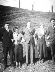 080 0059 Willi Stein Hertha Pahlke Otto Armbrust Frieda Dittkrist und Otto Hemke