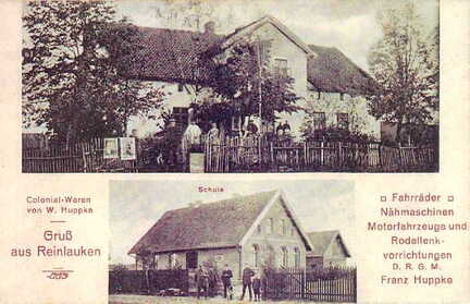 081 0019 Alte Postkarte von Reinlacken Sie traegt noch die Ortsbezeichnung Reinlauken