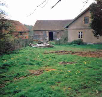 081 1005 Reinlacken 1992 Schmiedemeister Tietz Das Gebaeude der Schmiede fehlt