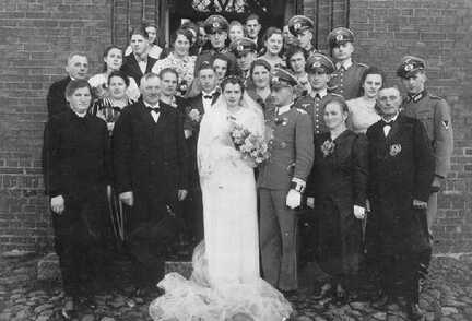 083 0036 Hochzeit Max und Else Rehberg geb Bohlien am 29 11 1940