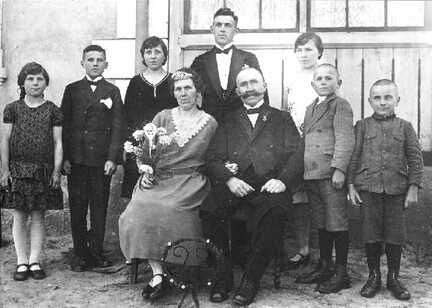 086 0042 Roddau Perkuiken Hochzeit von Erich Lorenz und Frau Hildegard geb Timm am 20 Juni 1932