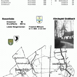 Rosenfelde Gemeindedaten