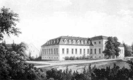 089 0003 Das Schloss Sanditten Ansicht von Osten