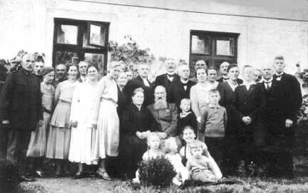 089 0015 Goldene Hochzeit bei Foerster Fischer im Fortshaus Pelohnen am 3 Oktober 1931