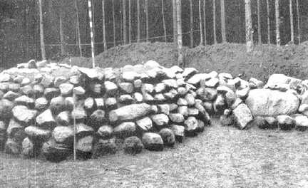 089 0051 Ausgrabung des Huegelgrabes bei Sanditten