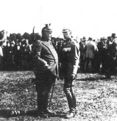 090 0037 Hindenburg und von Oldenburg Jannschau bei der Einweihung