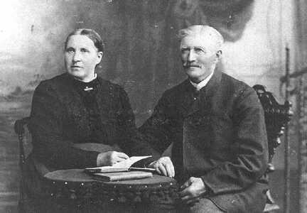 092 0004 Hermann und Pauline Vogel geb Baeker aus Schiewenau